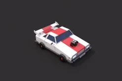 Low Poly Racing Car