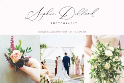 Lucille Wedding Calligraphy Font