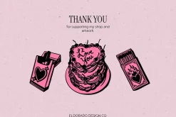 Lucky Love Retro Valentines Graphics