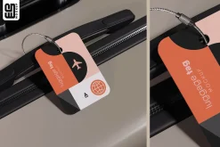 Luggage Tag Mockup