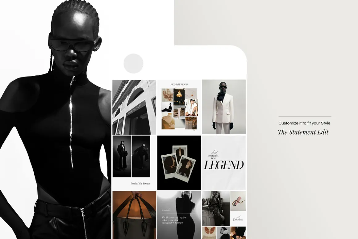 LUXE Editorial Instagram Template