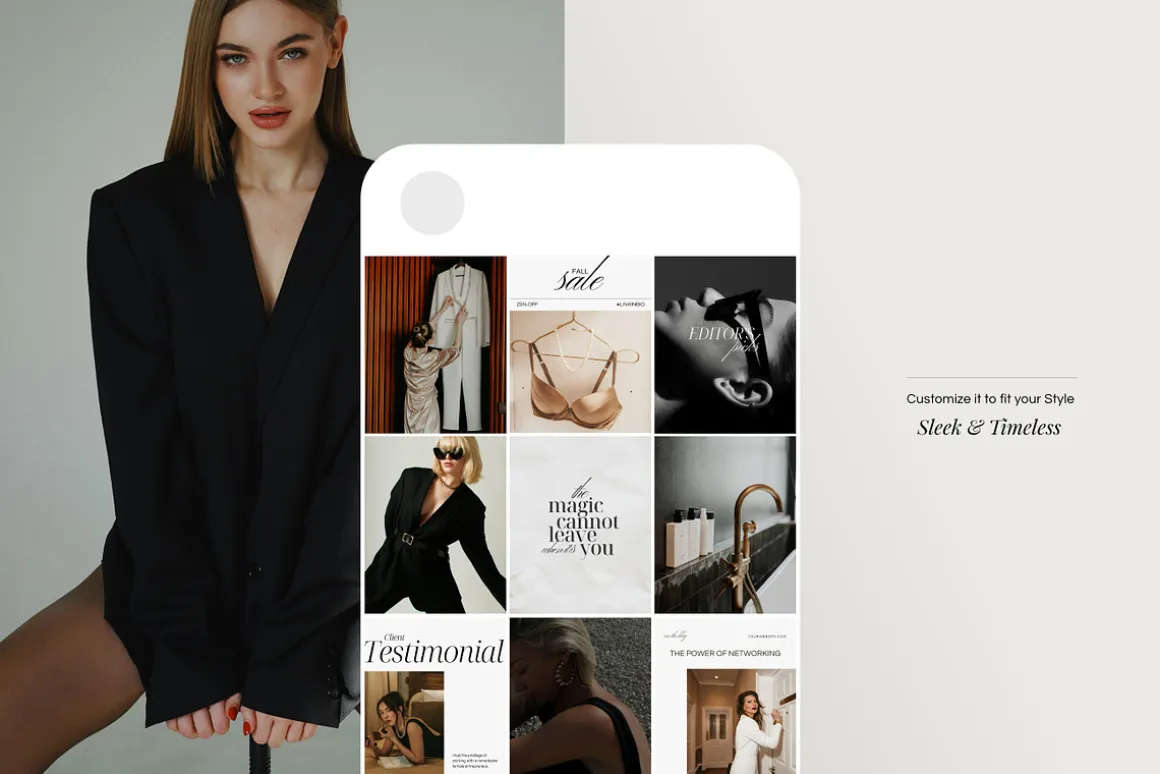 LUXE Editorial Instagram Template