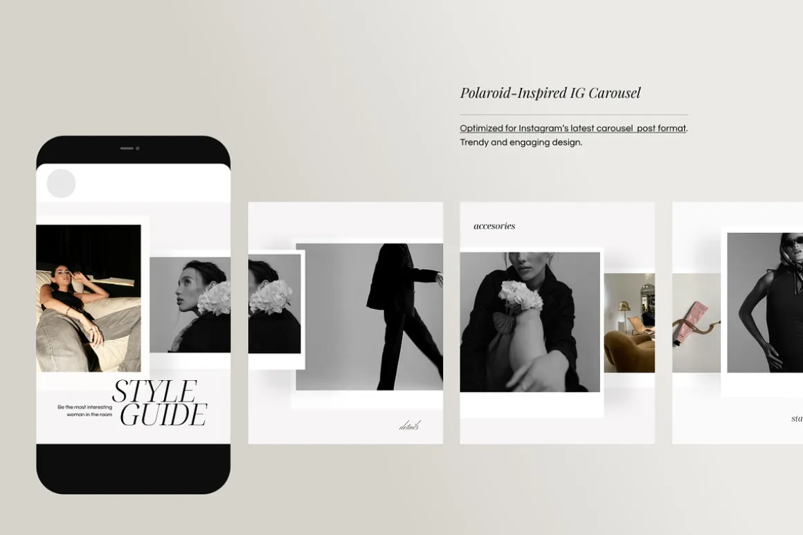LUXE Editorial Instagram Template