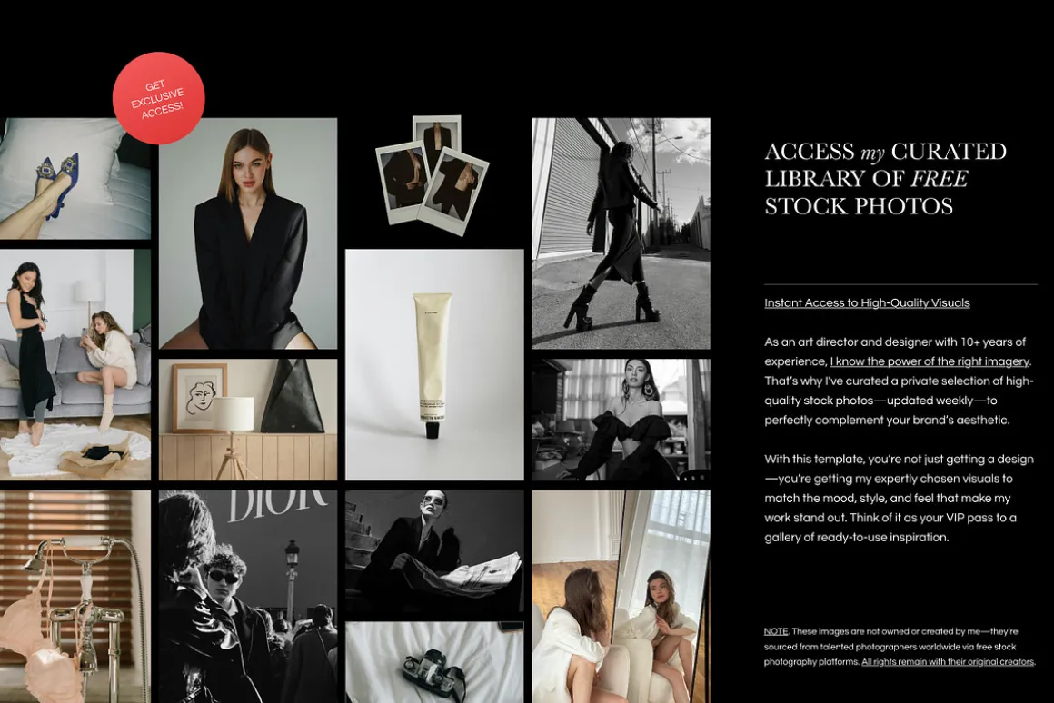 LUXE Editorial Instagram Template