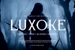 Luxoke - Medieval Serif Font