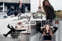 Luxury Black Video LUTs