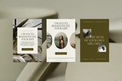 Luxury Canva Pinterest Templates