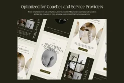 Luxury Canva Pinterest Templates