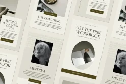 Luxury Canva Pinterest Templates