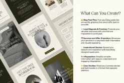 Luxury Canva Pinterest Templates