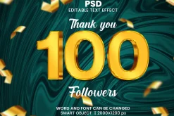 Luxury 3d Golden Psd Text Effect