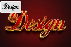 Luxury Golden Text Effect