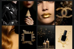 Luxury Holiday Editorial Image Pack