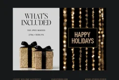 Luxury Holiday Editorial Image Pack