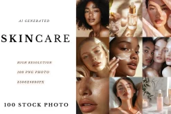 100 Luxury Skincare Stock Photos