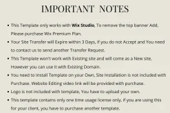 Luxury Wix Studio Website Template