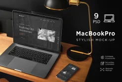 MacBook Pro Stylish MockUp