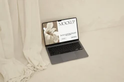 MacBook Air Mockup PSD