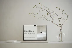 MacBook Air Mockup (2 PSD)