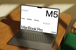 Macbook Pro Laptop Mockup