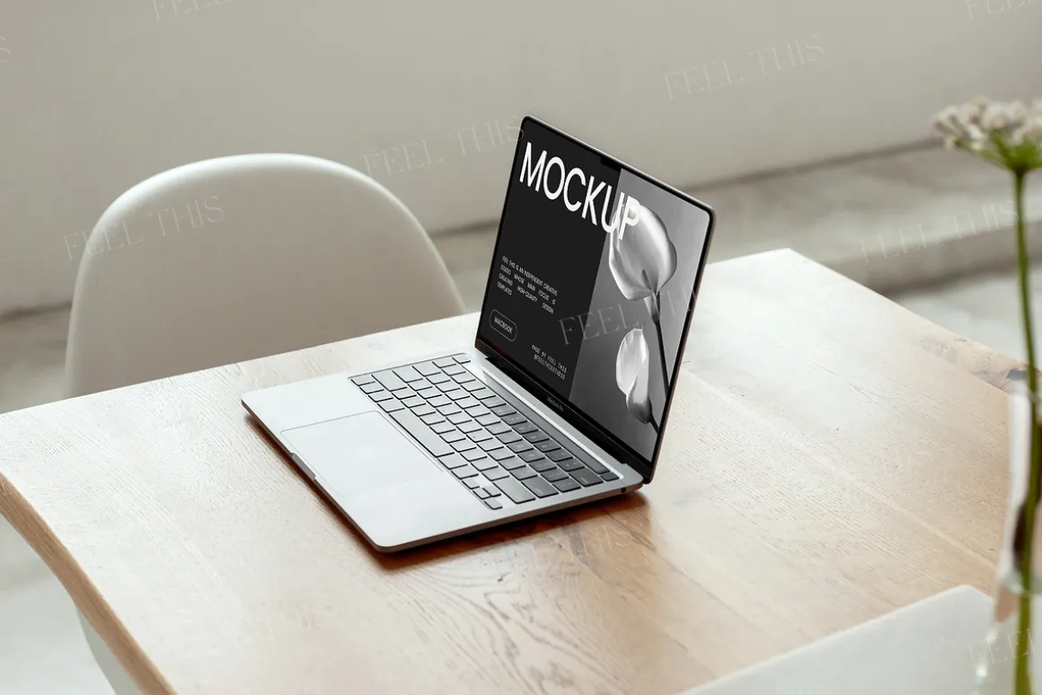 MacBook Pro Mockup Download PSD
