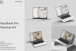 MacBook Pro Mockup Kit