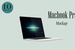 Macbook pro screen Mockup