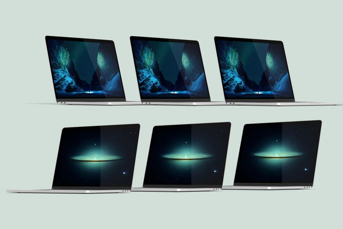Macbook pro screen Mockup