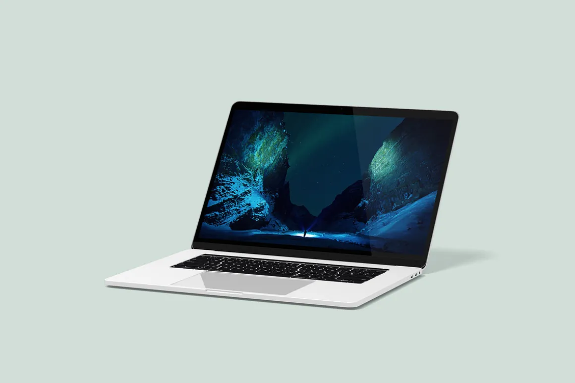 Macbook pro screen Mockup
