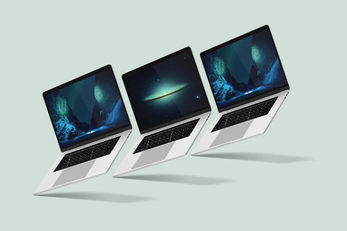 Macbook pro screen Mockup