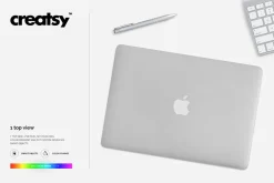 Macbook Skin Case Mockup