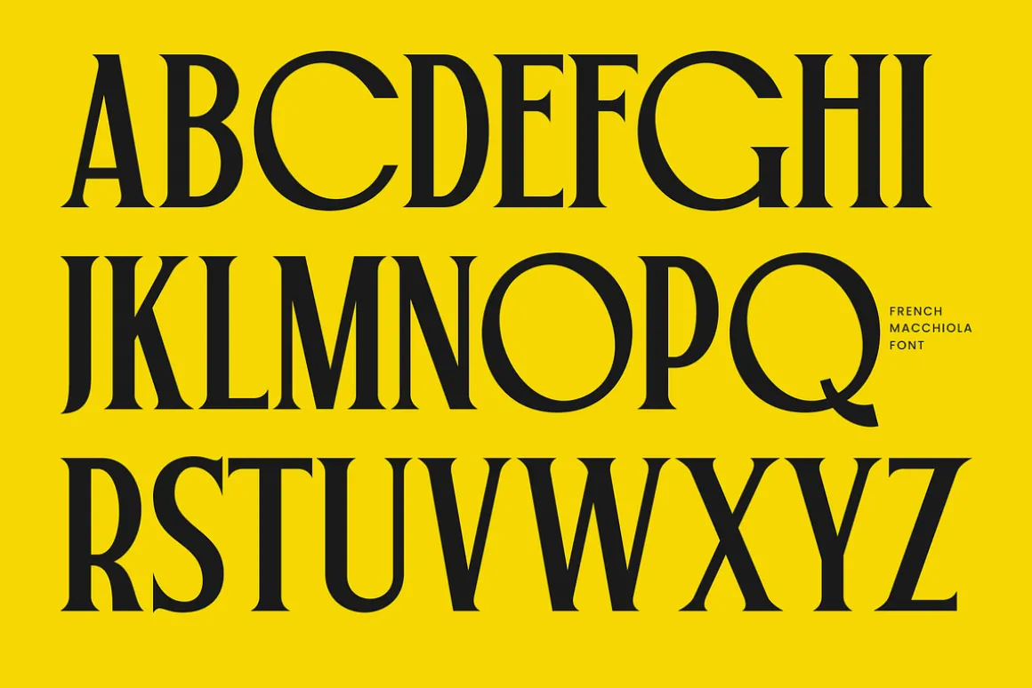 Macchiola | Vintage Display Serif