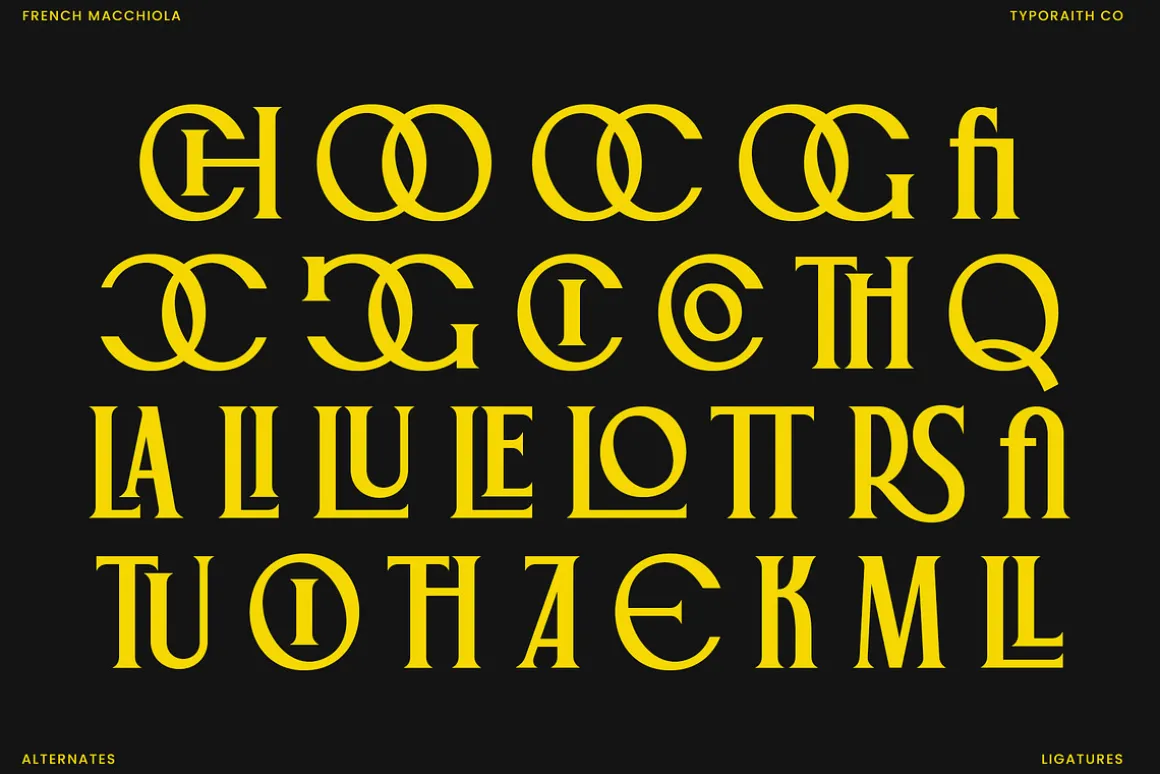 Macchiola | Vintage Display Serif