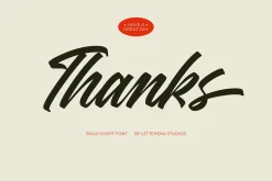 Madena Vintage Bold Script Font