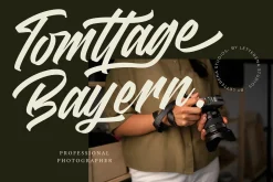 Madena Vintage Bold Script Font