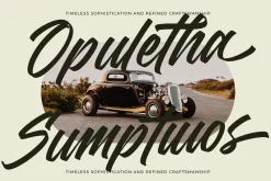 Madena Vintage Bold Script Font