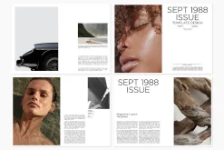 Magazine Editorial Template Design
