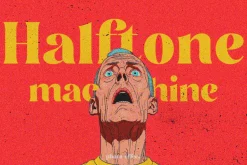 Magazine Halftone Machine Effect