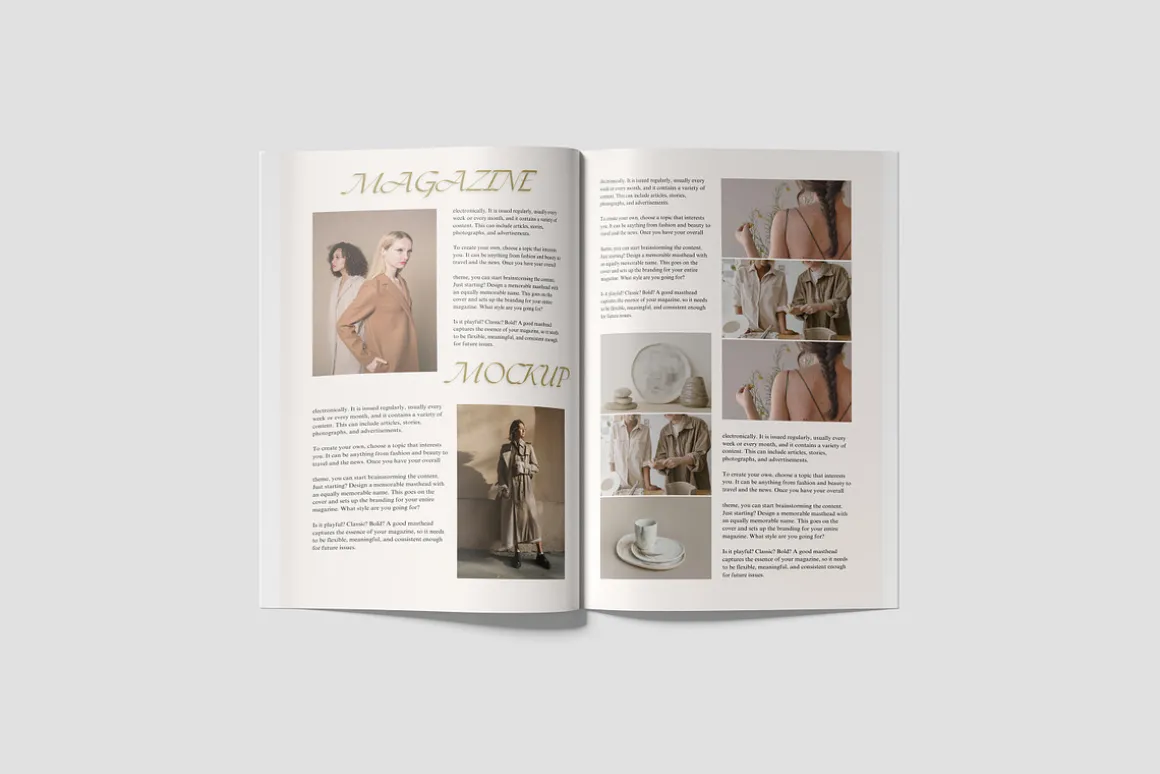 Magazine Mockup