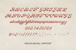 Magdalia Vintage Bold Script