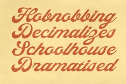 Magdalia Vintage Bold Script