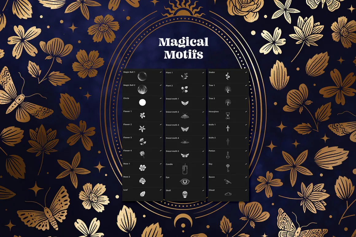 Magic Procreate Brushes & Stamps