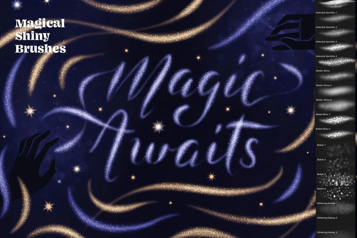 Magic Procreate Brushes & Stamps