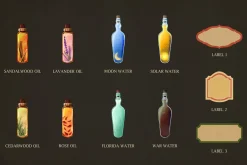 Magic ritual clipart collection