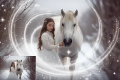 100 Magic Snow Overlays