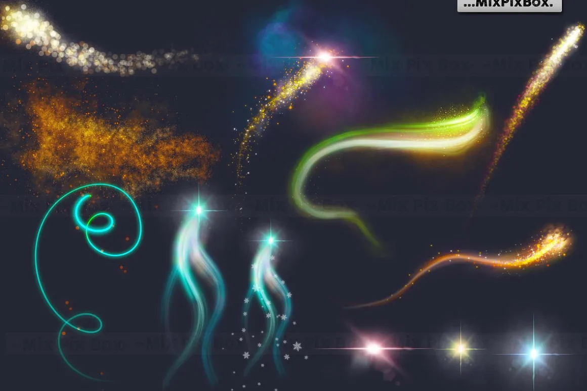 Magic Sparks Overlays