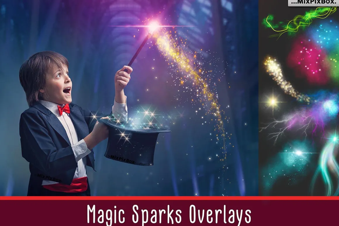 Magic Sparks Overlays