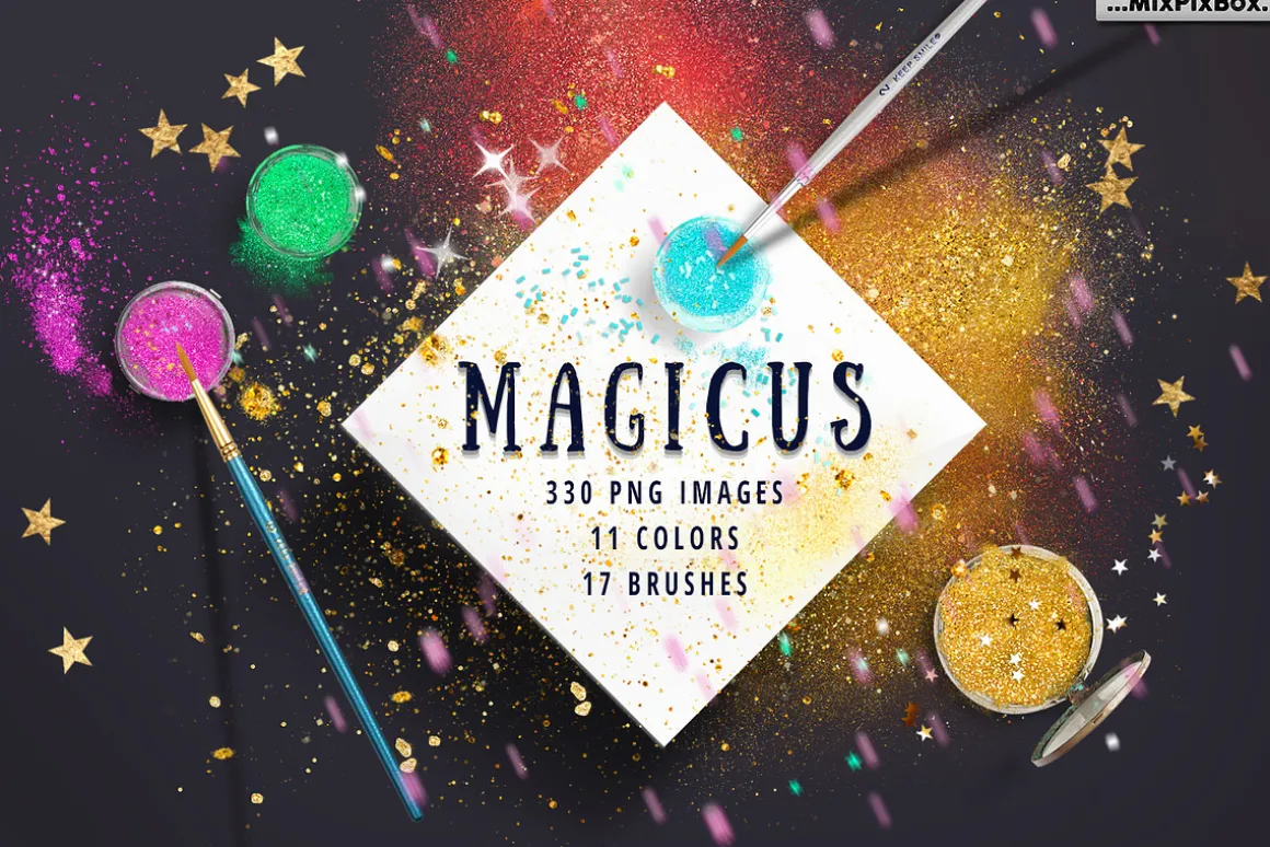 MAGICUS - dust + brushes.