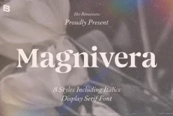 Magnivera; 8 Display Serif Font
