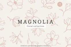 Magnolia - Patterns & Flowers